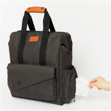 Lade das Bild in den Galerie-Viewer, Collido Baby Wickelrucksack | Wickeltasche mit Wickelunterlage | Wasserabweisend | 12 Fächer ca. 28 Liter | Der große Reise-Rucksack für Mamas